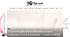 Desktop Screenshot of godubrovnik.com